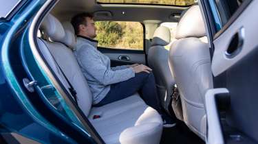 Alastair Crooks sat in the BYD Atto 2 DM-i